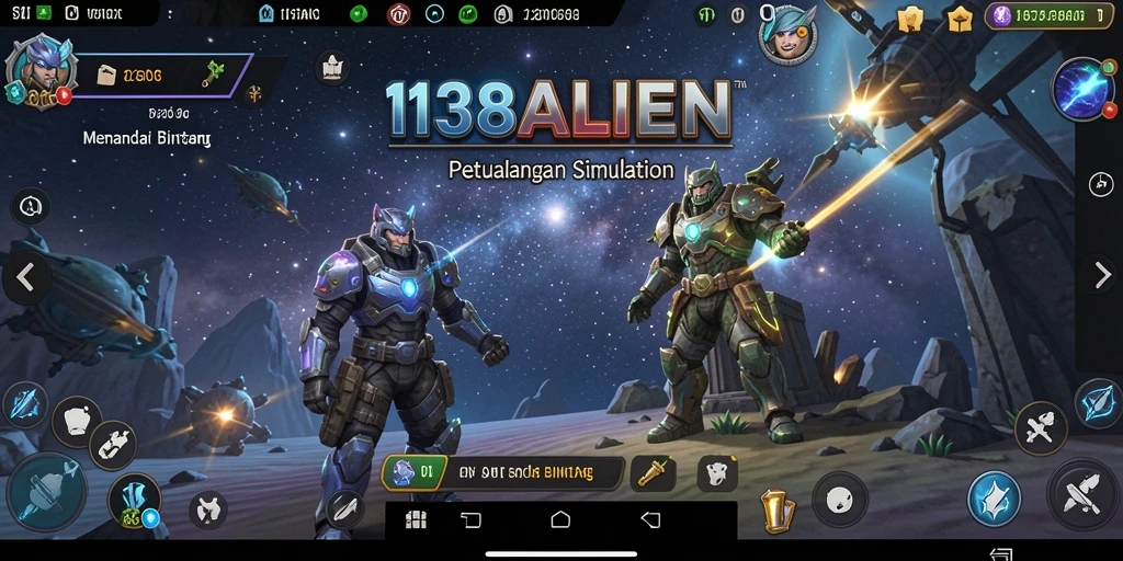Tampilan seru gameplay Simulation di 138ALIEN.
