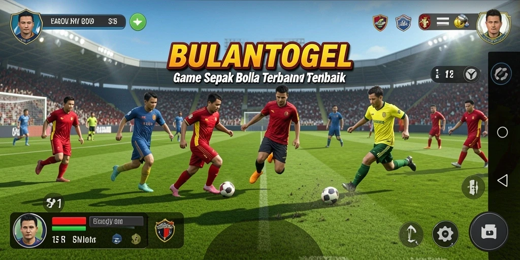Tampilan gameplay <strong>BULANTOGEL</strong> yang memukau selama pertandingan sepak bola.