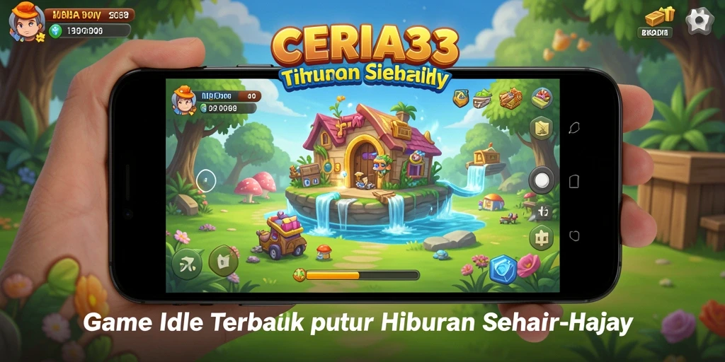 Tampilan gameplay CERIA33 yang mengasyikkan dan penuh warna.