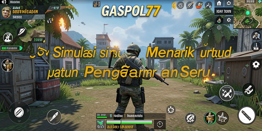 Tampilan gameplay menarik dari GASPOL77 yang penuh dengan aksi.