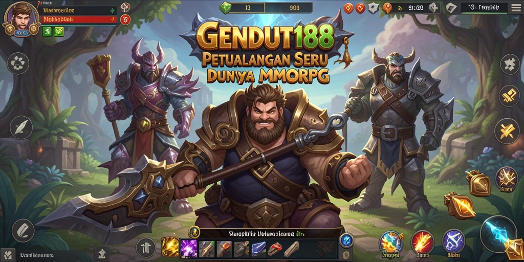 Tampilan gameplay GENDUT188 yang mendebarkan dan penuh aksi.