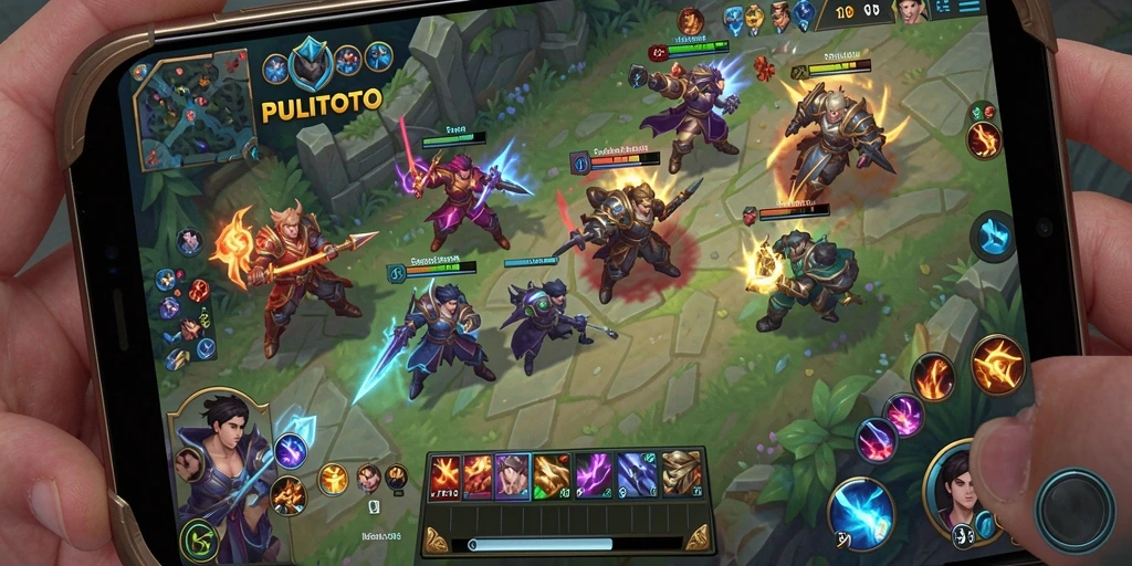 Tampilan gameplay PULITOTO yang intens dan strategis.
