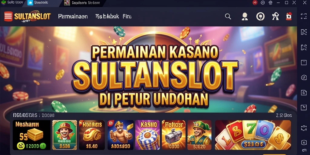 Tampilan gameplay SULTANSLOT yang menarik dan seru.
