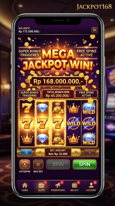 Keamanan aplikasi terjamin di jackpot168